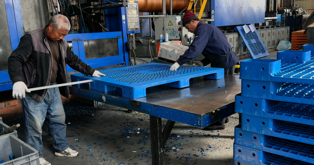 Increasing the Load Capacity of Plastic Pallets