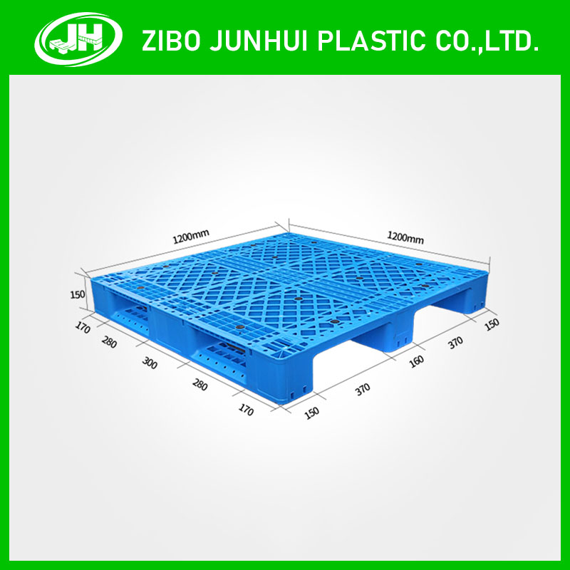 Three Runner Plastic Pallet for Logistics and Transportation-1