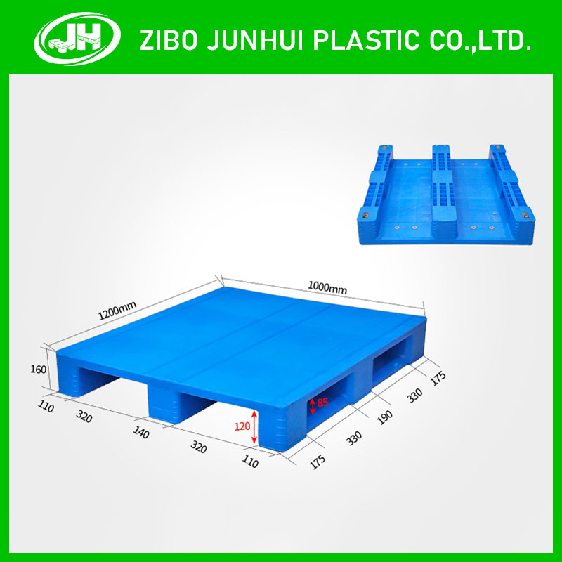 Welded Three Runner Flat Plastic Pallet