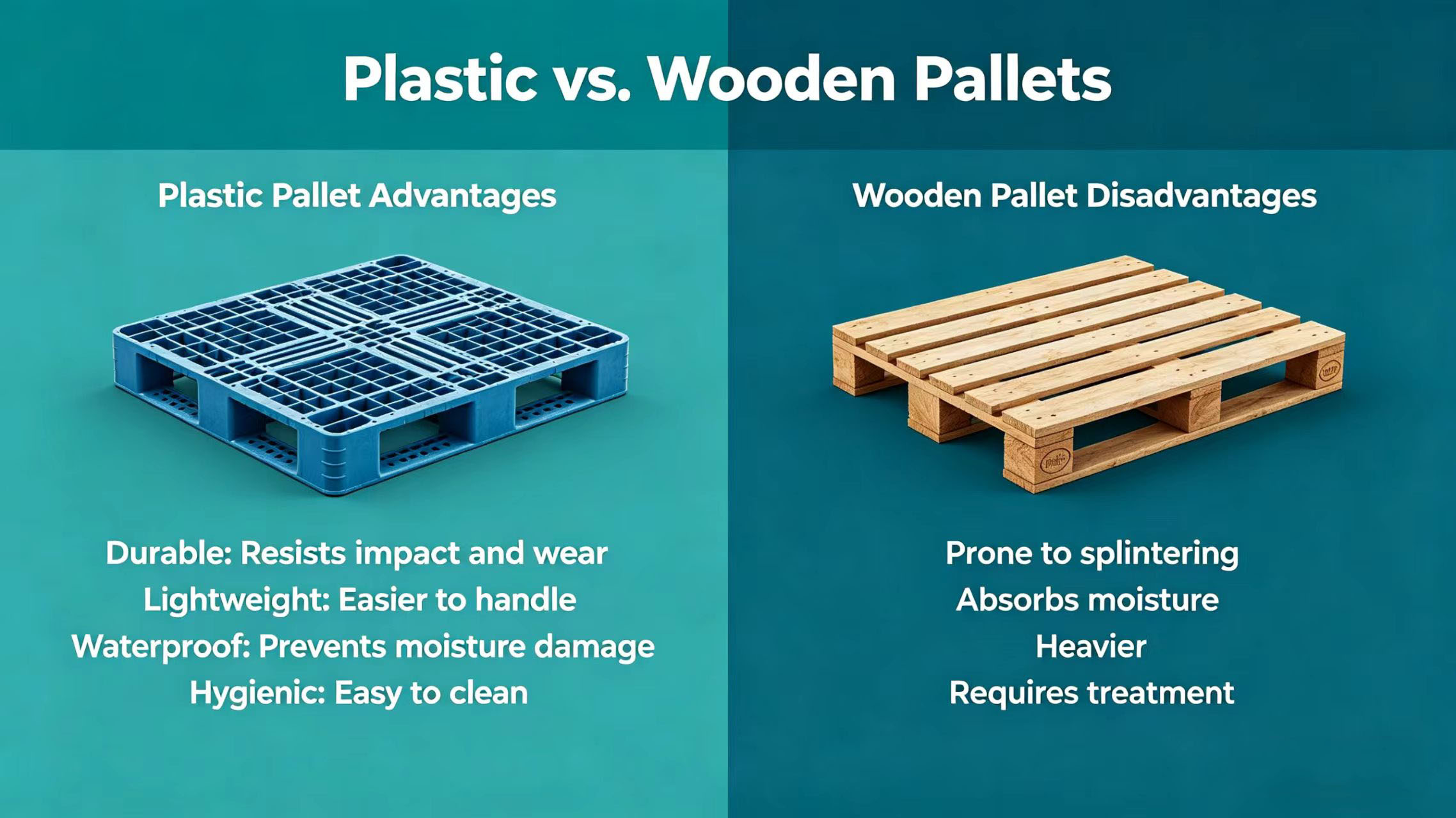 Why Choose Plastic Pallets